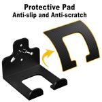 ZGJWJYUU Garage Organization Storage Trimmer Rack, Garden Power Tool Hanger for Grass Trimmer, Hedge Trimmer, Garden Tools, Heavy Duty Weed Whackers Holder Wall Mounted Tool Organizer, 4 Packs