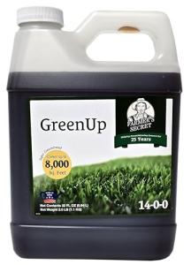 Farmer’s Secret Greenup Fertilizer (32oz) - Super Concentrated and Fast Acting - High Nitrogen Fertilizer Plus Sugar for Fast Shot of Green for All Types of Lawns and Turfs