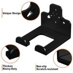 ZGJWJYUU Garage Organization Storage Trimmer Rack, Garden Power Tool Hanger for Grass Trimmer, Hedge Trimmer, Garden Tools, Heavy Duty Weed Whackers Holder Wall Mounted Tool Organizer, 4 Packs