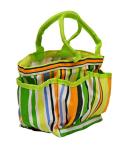 G & F 10012 JustForKids Kids Garden Tools Set with Tote hand rake shovel trowel,Assorted