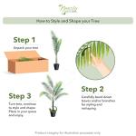 4ft. Golden Cane Palm Faux Tree