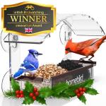 Window Bird Feeder with Strong Suction Cups