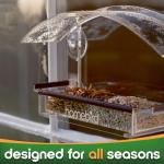 Window Bird Feeder with Strong Suction Cups