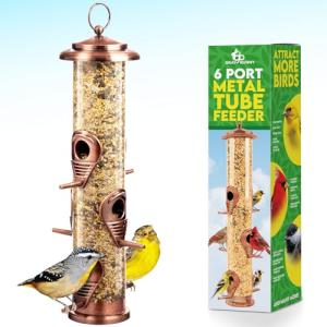 Squirrel-Proof Hanging Bird Feeder - 16 Inches