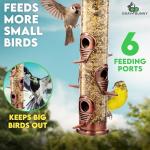 Squirrel-Proof Hanging Bird Feeder - 16 Inches