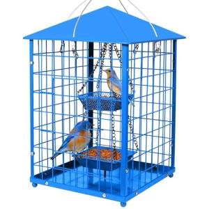Squirrel-Proof Metal Bird Feeder for Bluebirds