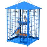 Squirrel-Proof Metal Bird Feeder for Bluebirds