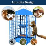 Squirrel-Proof Metal Bird Feeder for Bluebirds
