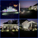 6-Pack Solar Spot Lights for Garden and Pathways