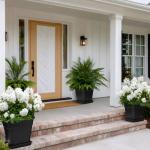 RimCereal 8 Pack 5 Gallon Large Pots for Plants Square Nursery Pots with Drainage Saucer 12 Inch Black Plastic Nursery Garden Planter Container for Indoor Outdoor Vegetables Succulent Flower Gifts