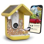 Solar Bird Feeder with Camera & Species ID