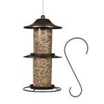 Large 2-Tier Outdoor Panorama Bird Feeder