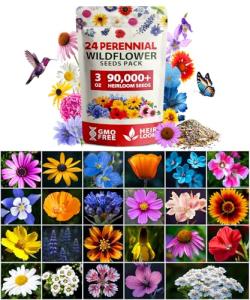 90,000+ Wildflower Seeds for Pollinator Gardens