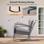 3-Piece Outdoor Patio Furniture Set with Cushions