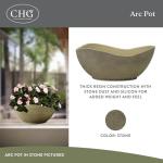 12" Classic Arc Pot for Home and Garden
