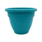 8-Inch Dusty Teal Caribbean Planter for Herbs & Flowers