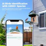 Smart Bird Feeder with Camera and AI Identification