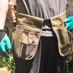 Gardenwind 14Pcs Gardening Tools for Men Gardening Hand Tools with Weeder, Scale, Sawtooth, Cut Rope, Waist Bag,Heavy Duty