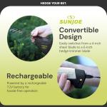 Sun Joe Cordless Grass Shear and Shrubber Trimmer