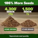 HOME GROWN Dwarf Zinnia Seeds Mix - 4300 Pumila Zinnia Seeds for 2026 | Zinnia Flower Seeds for Planting Outdoors | Colorful Cut Annual Flowers for Summer Gardens & Containers (Zinnia elegans)