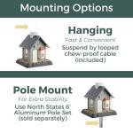 Village Wild Bird 5 lb Plastic Hopper Feeder