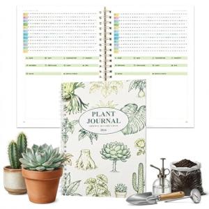 Autumnswan 2026 Plant Care Journal Notebook For Recording Plant Watering and Fertilization, Plant Information Notebook, Gardening Journal For Plant Lovers, A5 SIZE (8.3 x 5.8 inch) 50 pages