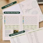 Autumnswan 2026 Plant Care Journal Notebook For Recording Plant Watering and Fertilization, Plant Information Notebook, Gardening Journal For Plant Lovers, A5 SIZE (8.3 x 5.8 inch) 50 pages