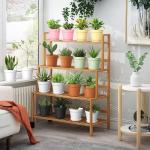 SwinDuck 10 Pack 6 Inch Plant Pots with Drainage and Saucers, Black Plastic Flower Pots for Indoor and Outdoor Plants, Stackable Nursery Planters for Houseplants and Herbs, Black