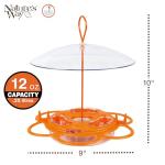 Nature's Way OFP1 All-in-One Oriole Buffet Bird Feeder, Orange