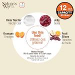 Nature's Way OFP1 All-in-One Oriole Buffet Bird Feeder, Orange