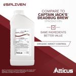 Atticus Spliven Organic Insecticide (32 oz) – 0.5% Spinosad Concentrate - Outdoor Insecticide for Vegetable Garden, Lawns and Landscapes