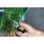 Fiskars Herb Garden Scissors, 5" Garden Shears, Handheld Herb Snips with Sheath and SoftGrip Handle, Dishwasher Safe