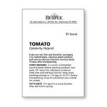 Burpee 'Celebrity' Hybrid Red Tomato Slicer 35 Non-GMO Seeds for Planting Disease-Resistant and Award-Winning Variety Big Juicy Tomato for Summer Sandwiches