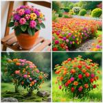 600 Lantana Flower Seeds – Colorful Perennial Seeds | Drought-Tolerant, Easy to Grow & Long-Blooming | Attracts Butterflies & Hummingbirds (600 Lantana Flower Seeds)