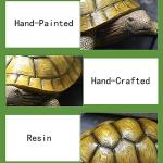 Jumiz Turtle Garden Statue,Outdoor Decoration for Backyard/Patio/Pond/Lawn,Indoor Tortoise Figurine Sculpture Colloction for Floor or Tabletop