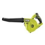 RYOBI ONEAND 18V CORDLESS COMPACT WORKSHOP BLOWER TOOL ONLY P755