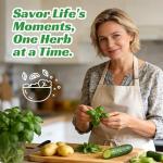 Herb Seeds Variety Pack – Fruivity 12800+ 15 in 1 Heirloom Seed Kits for Indoor/Outdoor Planting | Herb Indoor Garden Kit Starter - Complete Herb Garden Starter Set with Gift Packaging for Family