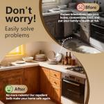 Mouse Repellent 36 Balls, Peppermint Rodent Repellent for Indoor & Outdoor Use, Long-Lasting Safe Mice Deterrent, Natural Effective Moth Balls for Rodent Control for Home, Car & Garden