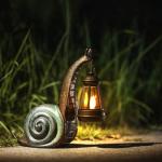 QZJDDZSW Solar Garden Snail Statue,Garden and Home Decor,Valentines Day Decorations for Patio Yard LawnOrnaments,Unique Housewarming Gifts for Birthday Easter