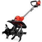 Cordless Tiller Cultivator for Milwaukee M18 Battery, 360RPM Electric Tiller for Gardening, 11.8in Tilling Width ＆ 8.6in Depth, Battery Powered Tiller for Lawn/Soil Cultivation (Battery Not Included)
