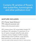 Burpee Wildflower 25,000 Bulk, 1 Bag 18 Varieties of Non-GMO Flower Seeds for Hummingbirds and Butterflies