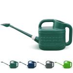 2 Gallon Watering Can for Outdoor Plants with Removable Long Spout and Stainless Steel Sprinkler Head, Large Plastic Watering Can for Garden Flowers Plants