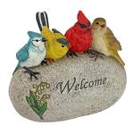 Design Toscano Birdy Welcome Garden Stone Statue: Medium