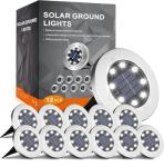 Solar In-Ground Lights for Outdoor Spaces