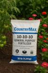 10-10-10 General All Purpose Fertilizer for Flowers and Vegetable Beds - Raised Garden Beds - Safe for Fruits, Lawns, Grass - Promotes Soil Heath and Growth - 50 Pound Bag