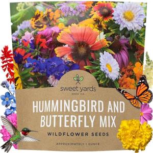 Butterfly & Hummingbird Wildflower Seed Mix - 1 oz