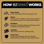 Scotts EZ Seed Patch & Repair Bermudagrass Combination Mulch, Bermudagrass Seed and Fertilizer for Bare Spots and Repair, Grows in Scorching Heat, 10 lb