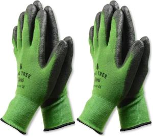 Pine Tree Tools Bamboo Gardening Gloves for Women & Men - Multi-purpose Work Gloves - Breathable and Absorbent Bamboo Gloves - Gardening Gloves for Men