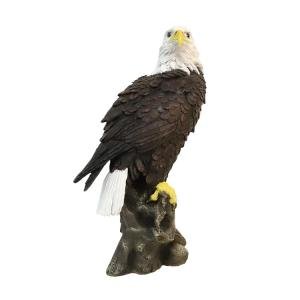 VV-Ladybug Bald Eagle Garden Statues, Outdoor Resin Sculptures, Christmas Animal Decor for Patio Porch Yard, Home Garden Desk Office Decor Art Figurine Ornament