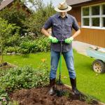 5-in-1 Garden Tool with Long Handle